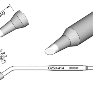 Ponta Bisel Ø2.2mm p/ AL250 e AP250 - JBC