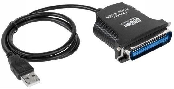 Cabo Adaptador p/ Impressora Centronic 36P - USB (2 mts)