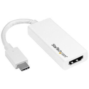 Adaptador Gráfico USB C Macho - HDMI Fêmea 4K CDP2HD4K60W Branco - STARTECH