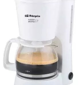 Máquina Café Filtro 650W (6 Chavenas) Branco - ORBEGOZO
