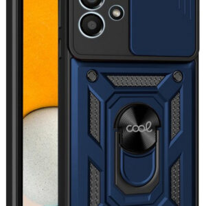 Capa c/ Anel p/ Samsung A136 Galaxy A13 5G / A04s (Azul Marinho) - COOL