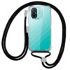 Capa p/ Xiaomi Redmi 12C Cordão (Preto) - COOL