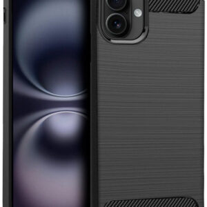 Capa p/ iPhone 16 Carbono (Preto) - COOL