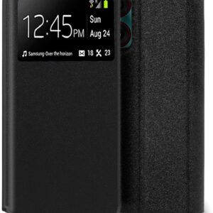Capa Flip p/ ZTE Blade A34 (Preto) - COOL