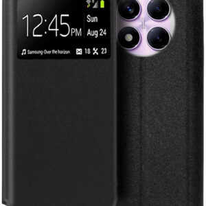 Capa Flip Cover p/ Xiaomi Redmi Note 14 Pro Preto - COOL
