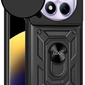 Capa p/ Xiaomi Redmi Note 14 Pro Hard Ring Preto - COOL