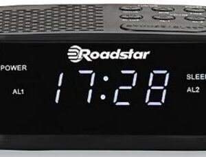 Rádio Despertador (Preto) - ROADSTAR