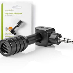 Mini Microfone (Jack 3,5mm) - NEDIS