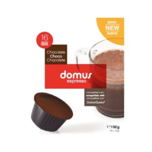 Pack 16x Cápsulas Dolce Gusto Domus Espresso Chocolate