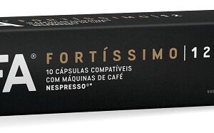 Pack 10x Cápsulas Nespresso Kaffa Fortissimo