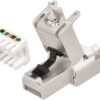 Conector RJ45 Cat.6A FTP Tool-Less Macho - NIMO