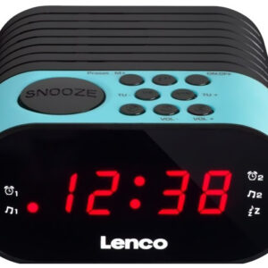 Rádio Despertador CR 07 (Azul) - LENCO
