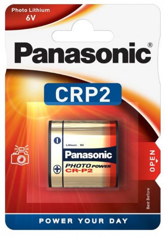 Pilha Lithium CRP2 6V - PANASONIC
