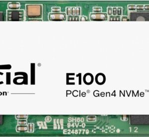 SSD 480GB M.2 2280 E100 TLC NAND NVMe PCIe Gen 4x 4.0 - CRUCIAL