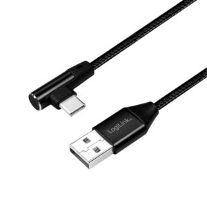 Cabo USB C Macho - USB A Macho (30cm) - LOGILINK