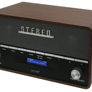 Rádio Retro c/ Bluetooth FM/PPL/AUX/MP3 - DENVER