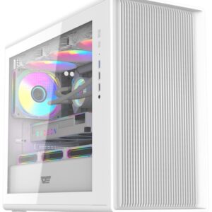 Caixa Micro-ATX DB460M (Branco) - DARKFLASH