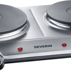 Placa Elétrica Discos Duplos 18 / 15cm 2500W (Inox) - SEVERIN