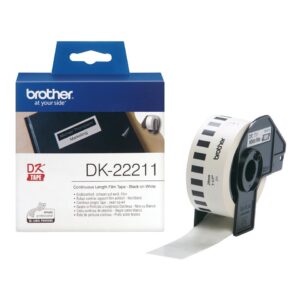Rolo Película Brother Continuo Branco DK22211 29MM