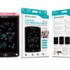 Tablet de Escrita LCD para Crianças - 10'' Polegadas, DRAW-03 Rosa