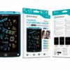 Tablet de Escrita LCD Colorido para Crianças - 12'' Polegadas, DRAW-06 Azul