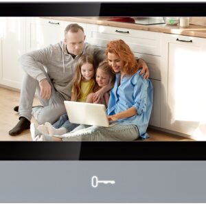 Monitor Adicional 7 Tátil TCP/IP p/ Vídeo Porteiro - HIKVISION