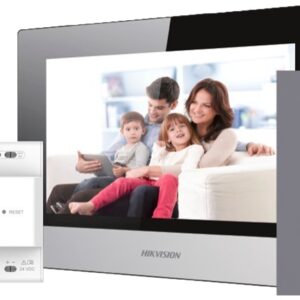 Vídeo Porteiro 7 Tátil TCP/IP e WiFi c/ Câmara 2 Mpx e Conexão Central - HIKVISION