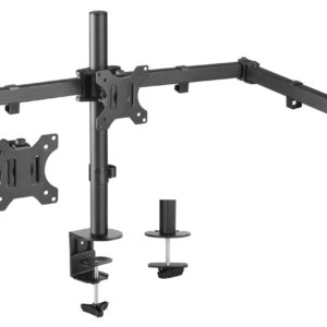 Suporte de Mesa p/ 3x Monitores 13-27 7Kg (Preto) - AISENS