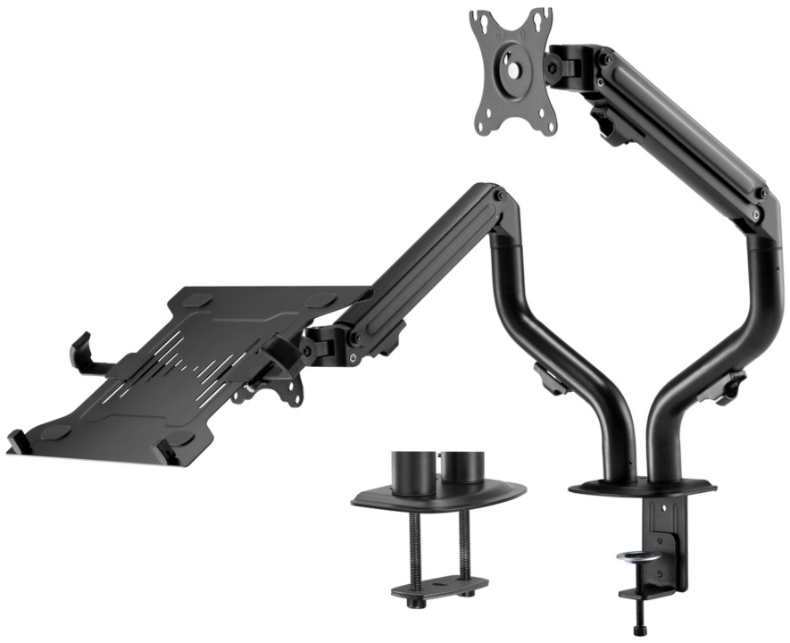 Suporte Mesa p/ Monitor 17 ~ 32 e Portátil Articulado - AISENS