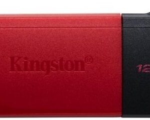 Pen Drive DataTraveler Exodia M USB 3.2 128GB (Preto/Vermelho) - KINGSTON