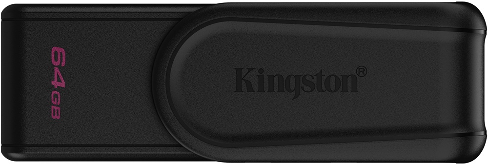 Pen Drive DataTraveler Exodia S USB 3.2 64GB (Preto) - KINGSTON