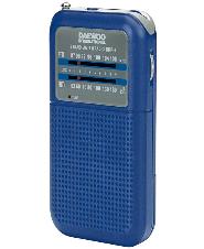 Rádio Portátil AM/FM c/ Coluna DW1008 (Azul) - DAEWOO