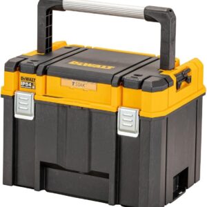 Caixa de Ferramentas Profunda c/ Alça de Alumínio (Preto/Amarelo) - DEWALT