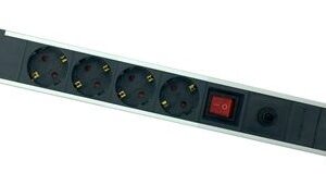 Extensão Quadrupla c/ Interruptor (1,5 mts) Preto - ELBAT