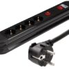 Extensão Protectora Quadrupla 3500W c/ Interruptor (1,5 mts) - VELLEMAN