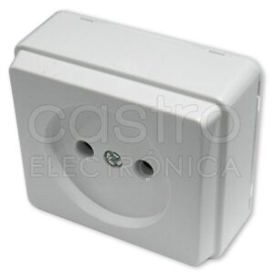 Tomada Exterior Quadrada 16A 250V - EFAPEL