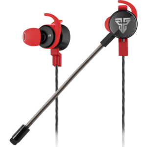 Auriculares In-Ear Scar EG2 Gaming Earplug Jack 3.5mm (Preto/ Vermelho) - FANTECH