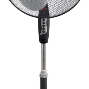 Ventoinha de Pé HURRICANE 50W Ø40cm (Preto/Cinza) - ESPERANZA