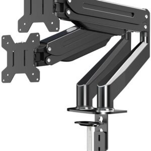 Suporte de Mesa Mache p/ 2 Monitores 17~27 (Preto) - ESPERANZA