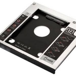 Adaptador SATA III SSD/HDD p/ Drive Slot CD/DVD/Blu-ray 9.5mm - EWENT