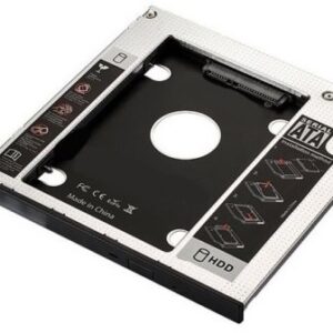 Adaptador SATA III SSD/HDD p/ Drive Slot CD/DVD/Blu-ray 12.7mm - EWENT