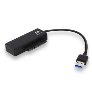 Adaptador SATA Fêmea - USB A 3.0 Macho (Preto) - EWENT