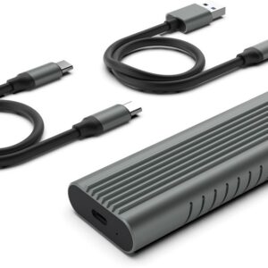 Caixa Externa p/ Disco SSD M.2 EW7025 NVMe/PCIe USB-C 3.2 Gen2 - EWENT