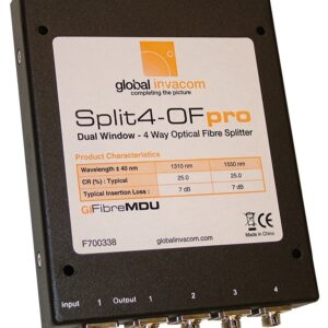 Splitter Fibra Óptica 4 Saídas - INVACOM