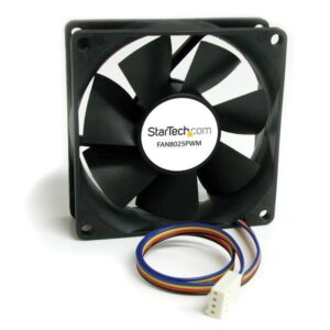 Ventoinha 80 mm 2500 RPM (Preto) - STARTECH