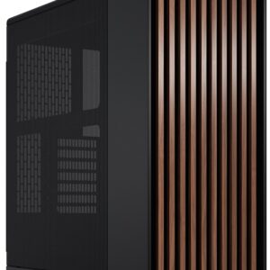 Caixa ATX North (Charcoal Black Tempered Glass Dark Tint) - FRACTAL DESIGN