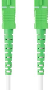 Cabo Fibra Óptica G657B3 SC/APC-SC/APC 3.0 Branco (5 mts) - LANBERG