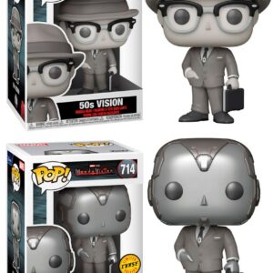 Figura Pop! Marvel WandaVision 50s Vision 5 - 1 Chase - FUNKO