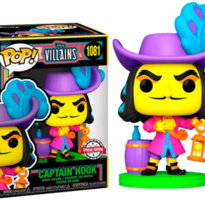 Figura Pop! Hook (Blacklight) Disney Villains - FUNKO