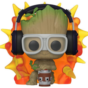 Figura Pop! Groot C/ Detonador Marvel Guardiões da Galáxia - FUNKO